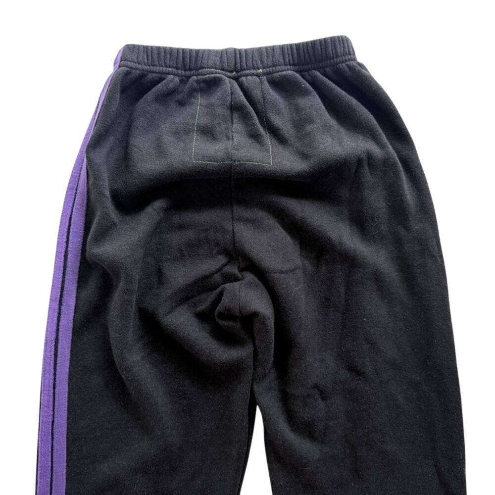 Aviator Nation 5 Stripe Purple Black Sweatpant White Size Small Jogger High Rise - Picture 8 of 8